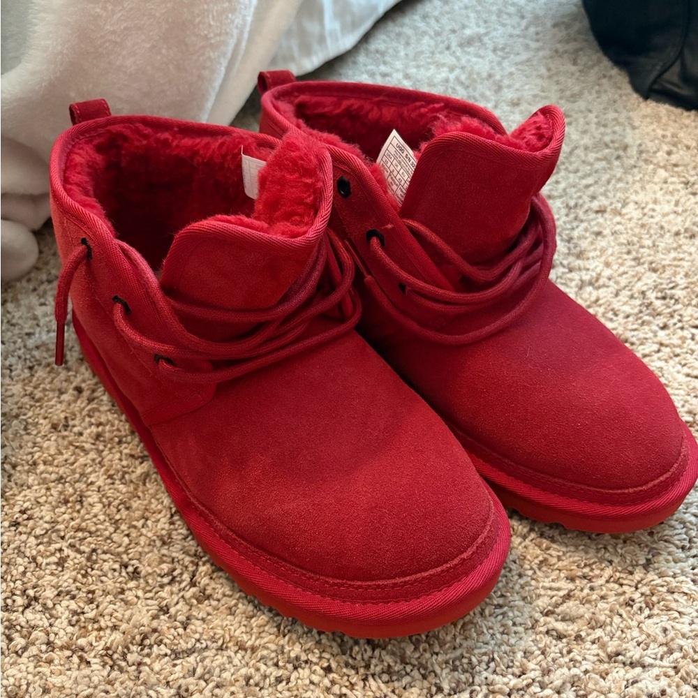 UGG Red Suede Boots